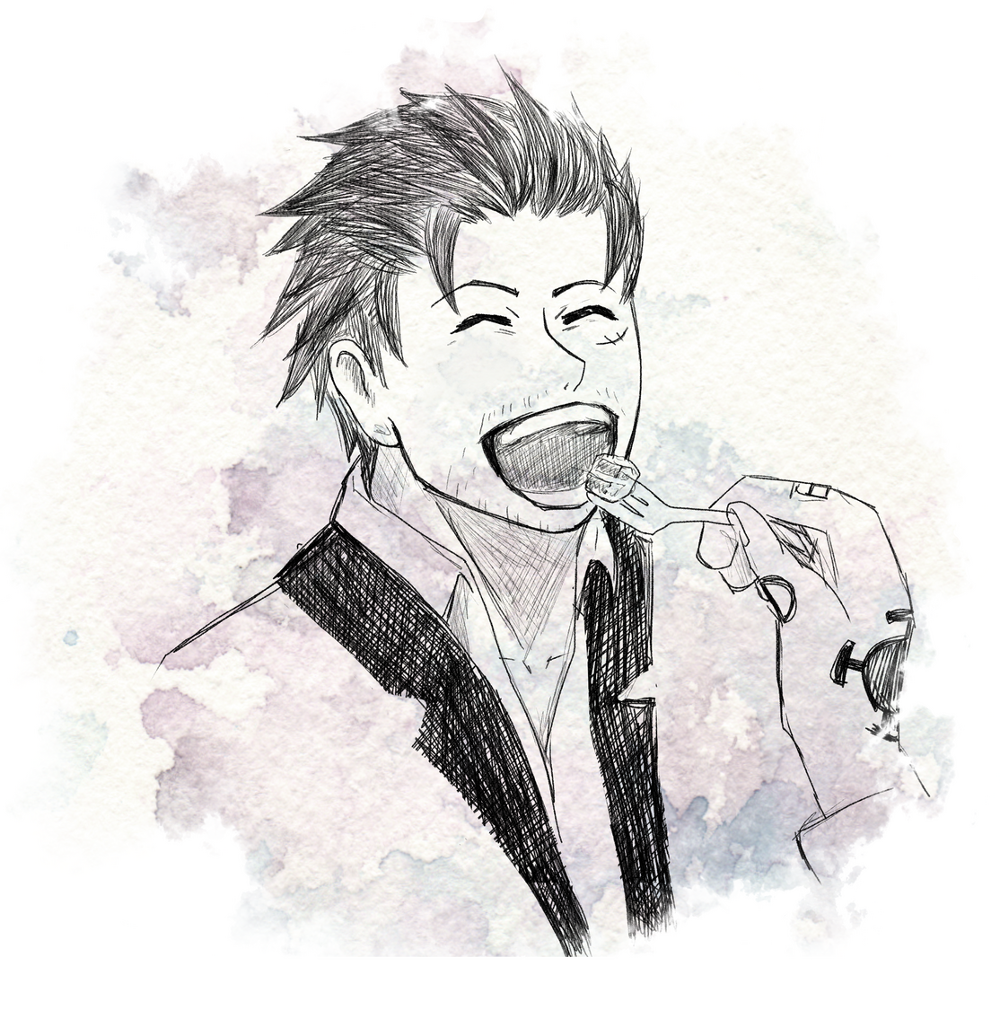 Spot Art: The Lovers route (Lawlu wedding vision)