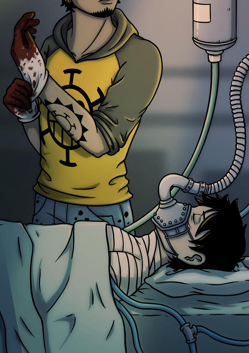 Spot Art: Temperance route (Marineford past vision)