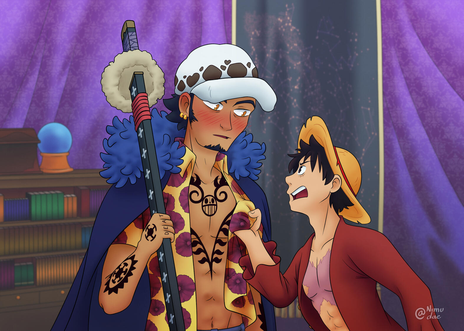 Spot Art: Death route (Happy Ending)