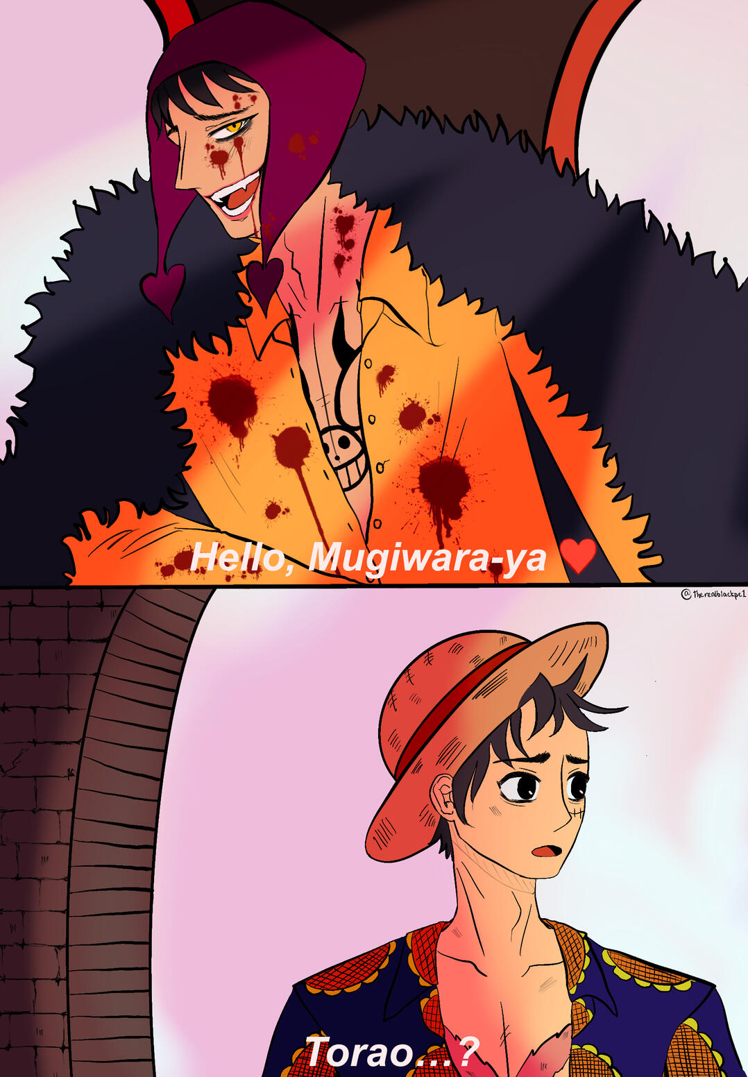 Spot Art: The Moon route (Corazon Law vision)