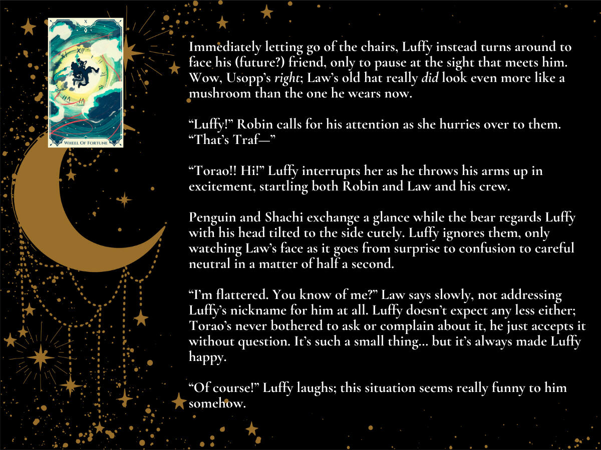 Wheel of Fortune route (Soulmates AU)